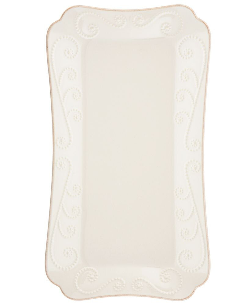 Lenox french Perle Stoneware Hors D'oeuvre Tray