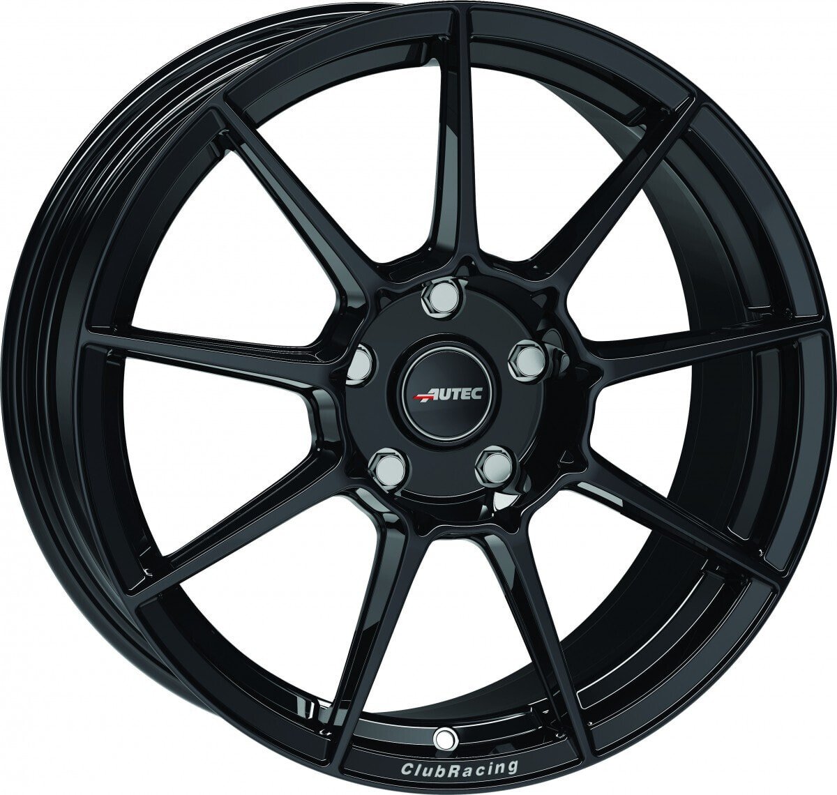 Колесный диск литой Autec Typ CR - ClubRacing EVO schwarz 9x17 ET30 - LK5/120 ML72.6