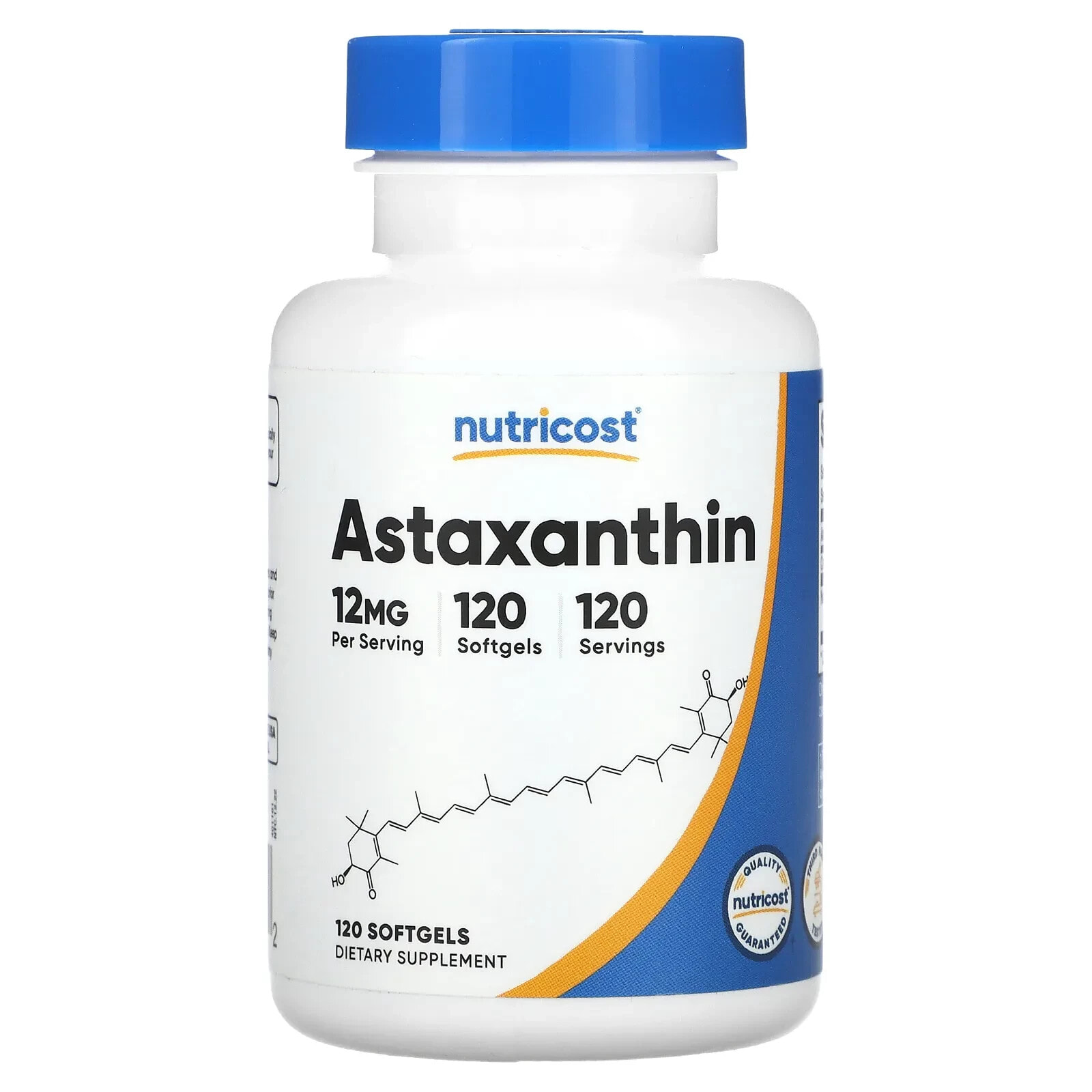 Astaxanthin , 12 mg , 60 Softgels