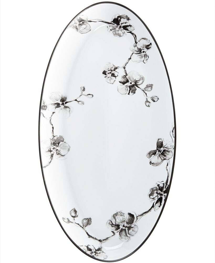 Dinnerware, Black Orchid Oval Platter