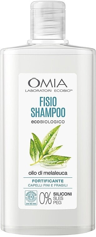 Haarshampoo mit Teebaumöl - Omia Laboratori Ecobio Melaleuca Shampoo