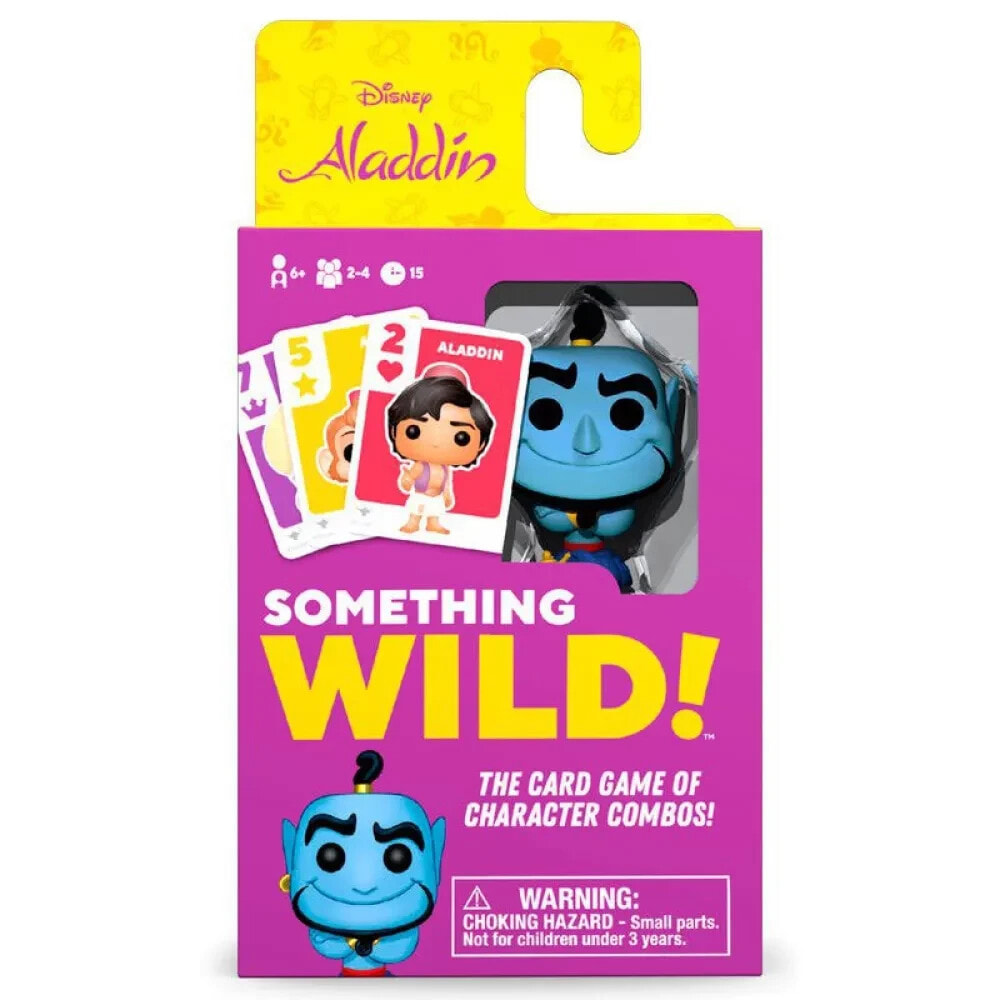 FUNKO Something Wild Card Aladdin German / Spanish / Italian Board Game