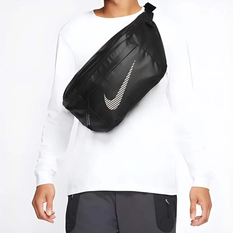 Nike Polyester Shoulder Bag Crossbody Bag Fanny Pack Regular Unisex Black