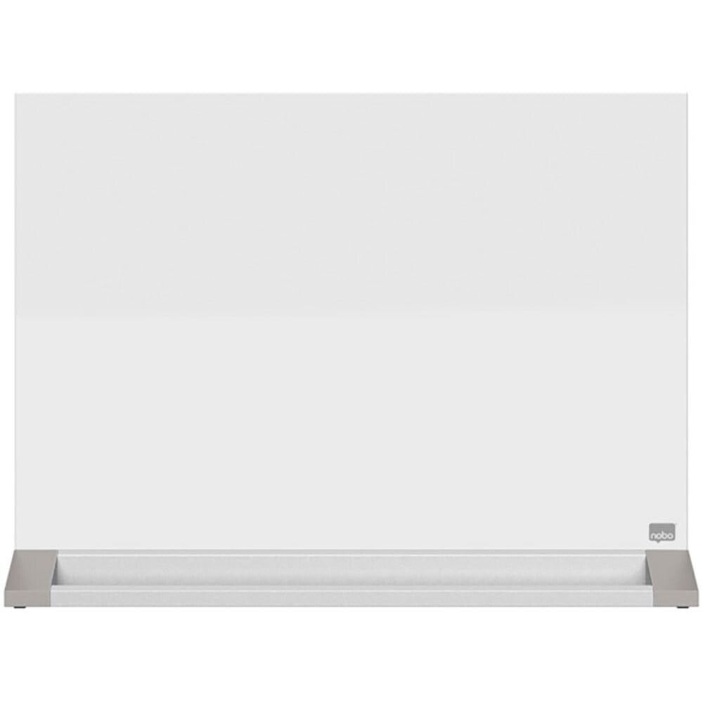 NOBO 60x43 cm Magnetic Glass Tabletop Whiteboard