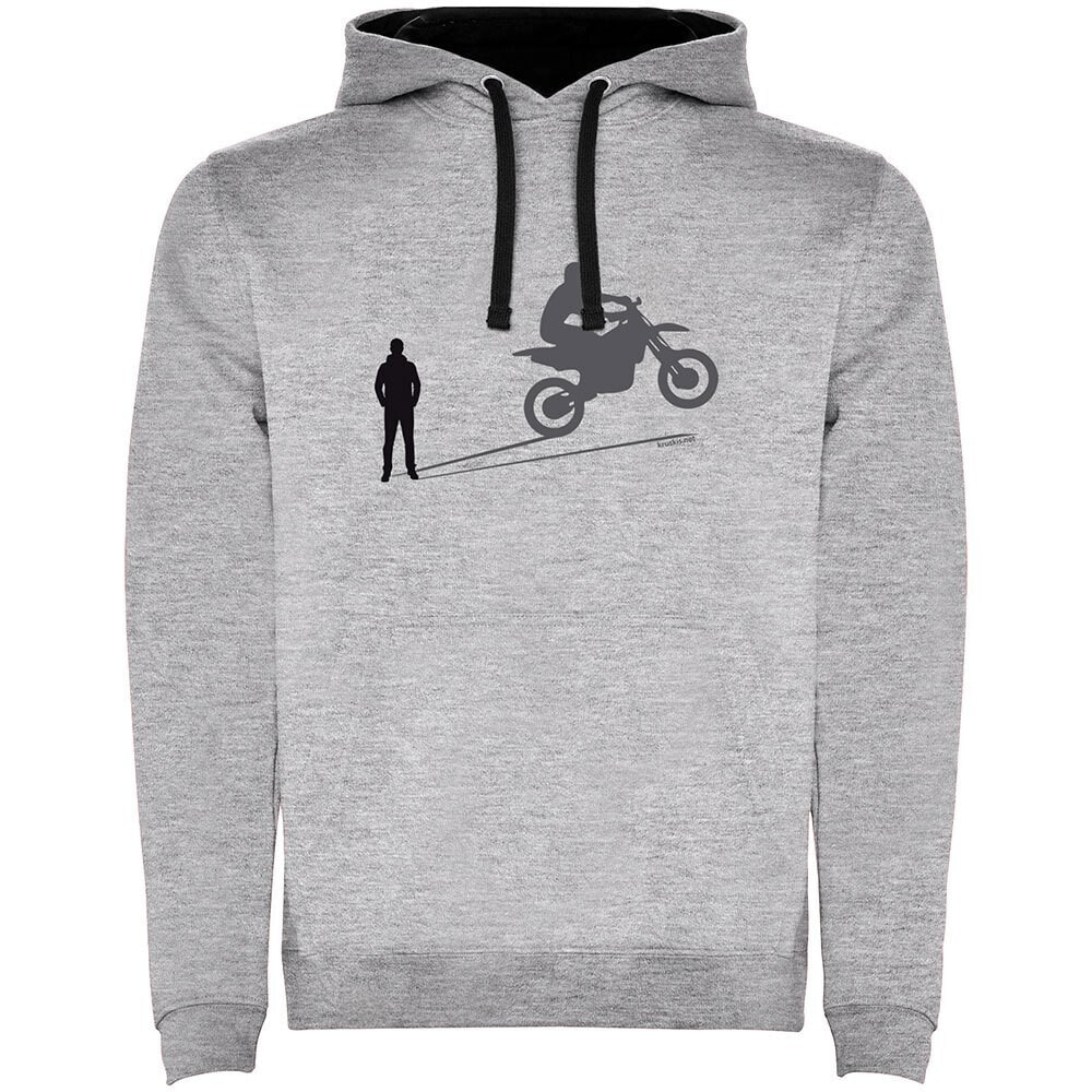 KRUSKIS Shadow Motocross Two-Colour Hoodie