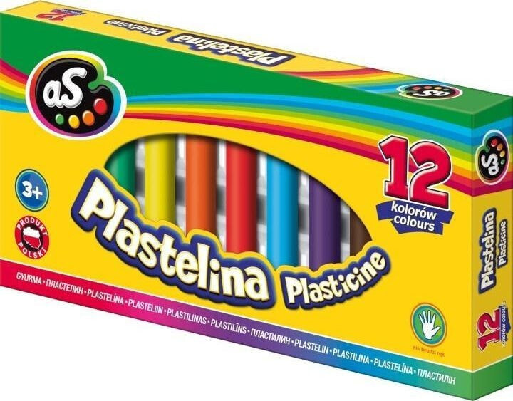 Пластилин или масса для лепки для детей Astra Plastelina 12 kolorów