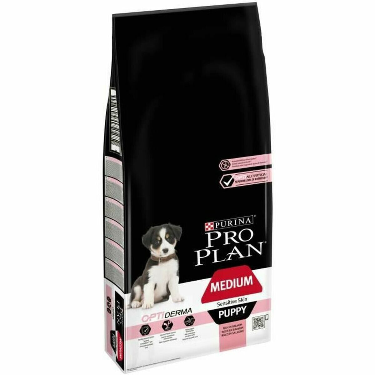 Фураж Purina Pro Plan Medium Puppy Sensitive Skin Для взрослых Лососевый 12 kg