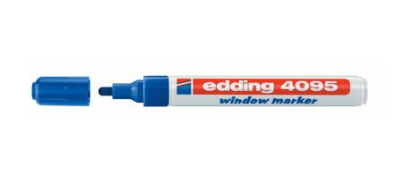 Edding 4095 меловой маркер Синий 10 шт 4-4095003