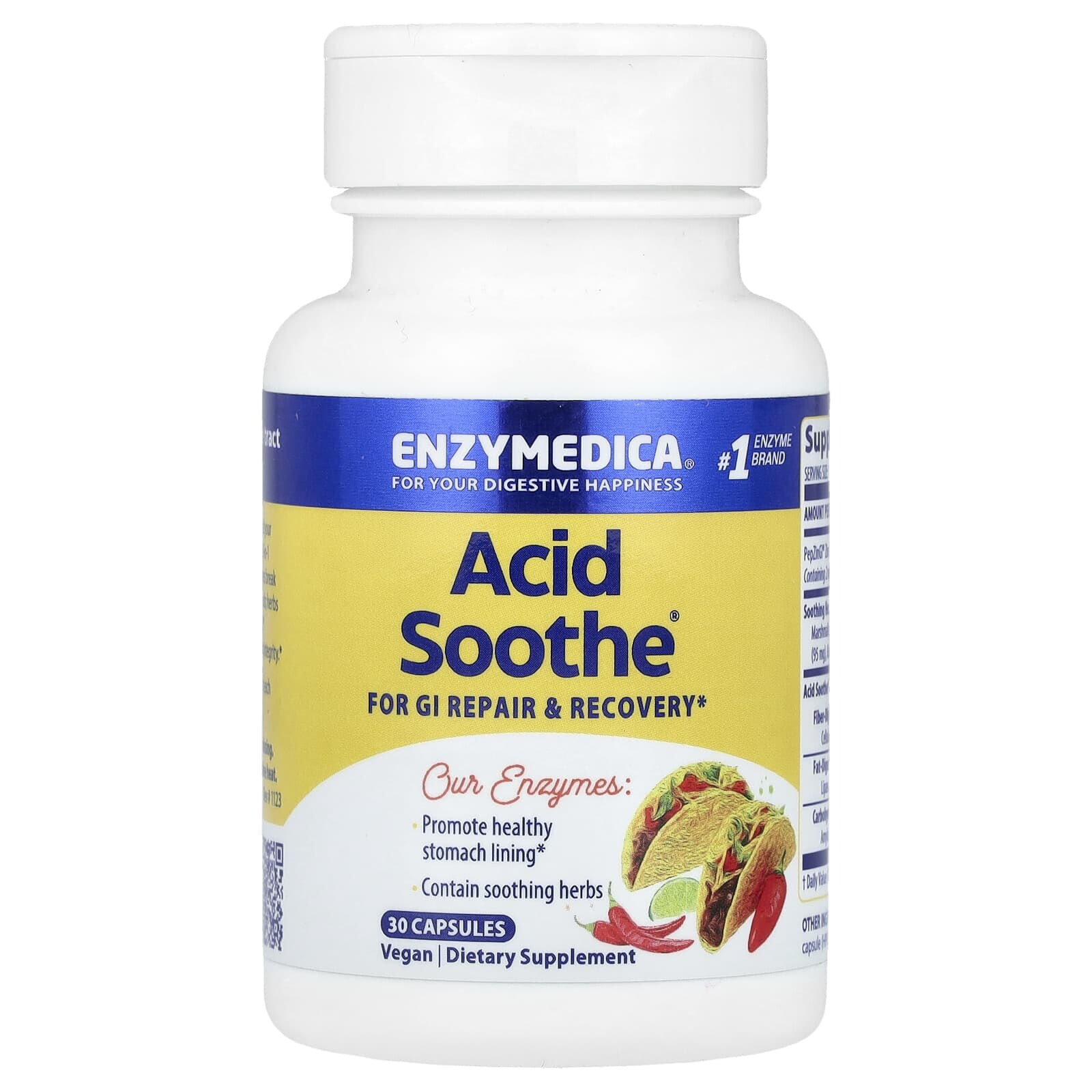 Acid Soothe, 30 Capsules