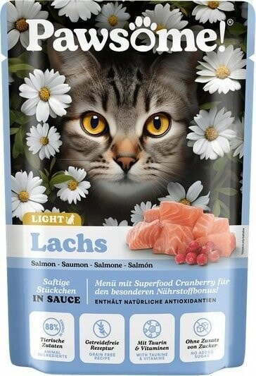 Pawsome Pawsome Adult Light Lachs - łosoś saszetka 85g