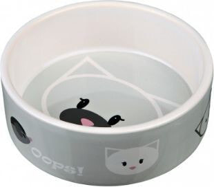 Trixie Mimi cat ceramic bowl, 0.3 l / ø 12 cm