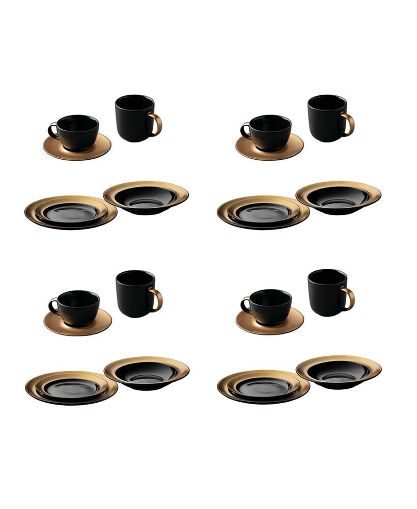 Gem Dinnerware 24 Piece Place Setting