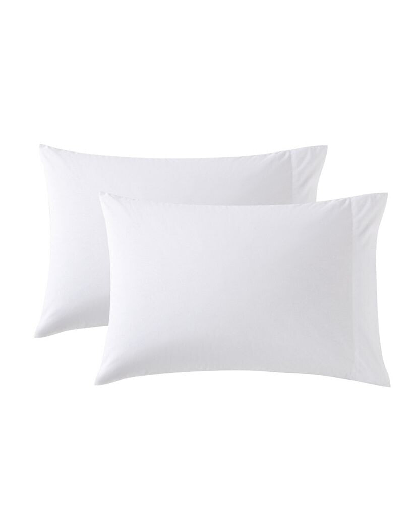 Nautica solid T200 Cotton Percale Fitted Sheet, Full