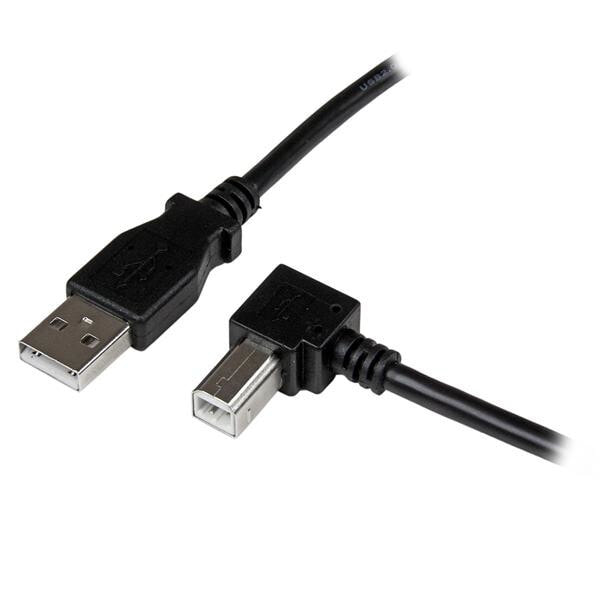 StarTech.com 2m USB 2.0 USB кабель USB A USB B Черный USBAB2MR