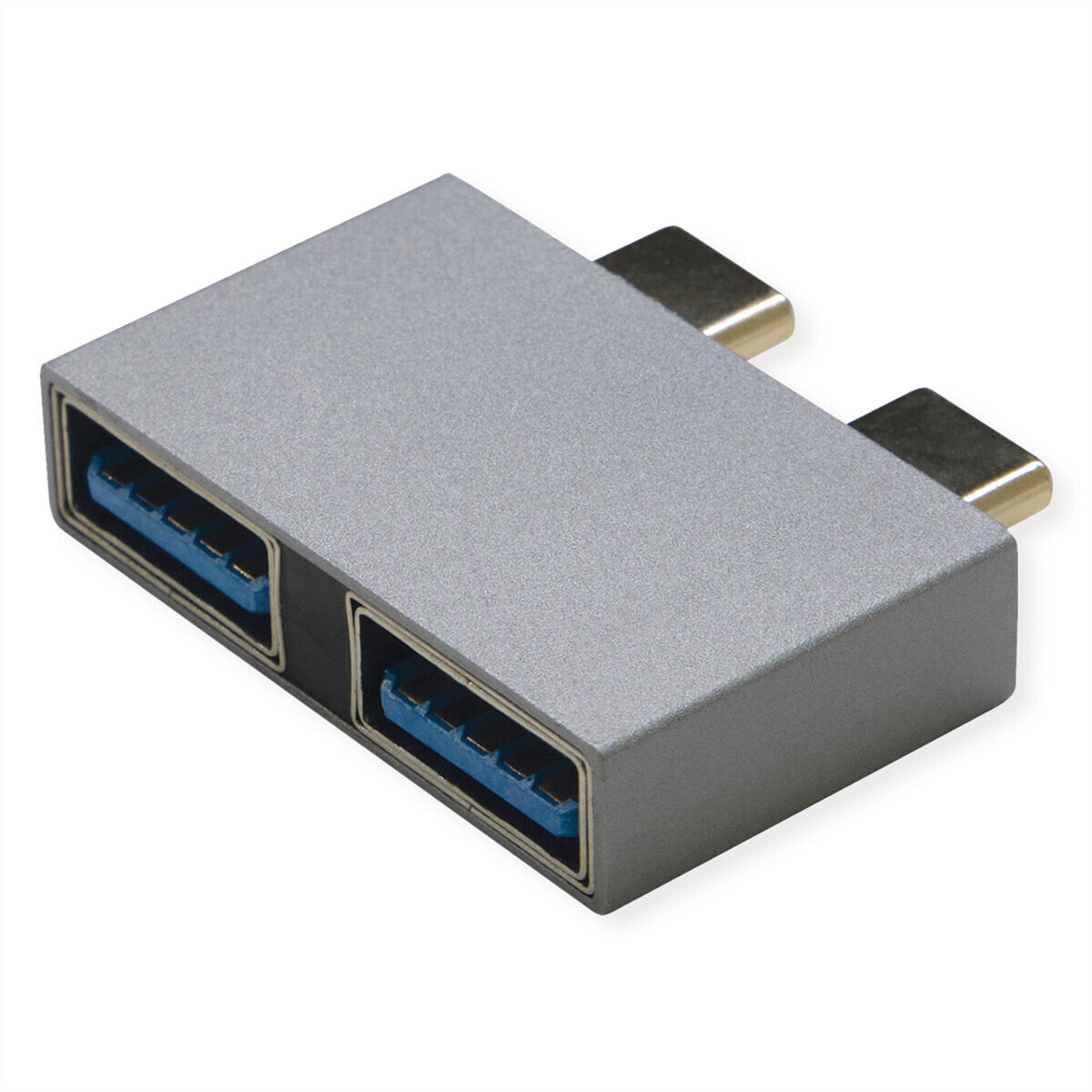 ROLINE USB3.2Gen1 Adptr. 2x C - A ST/BU - Adapter