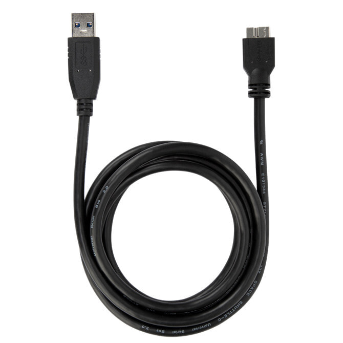 Targus ACC1005EUZ USB кабель 1,8 m 3.2 Gen 1 (3.1 Gen 1) USB A Micro-USB B Черный