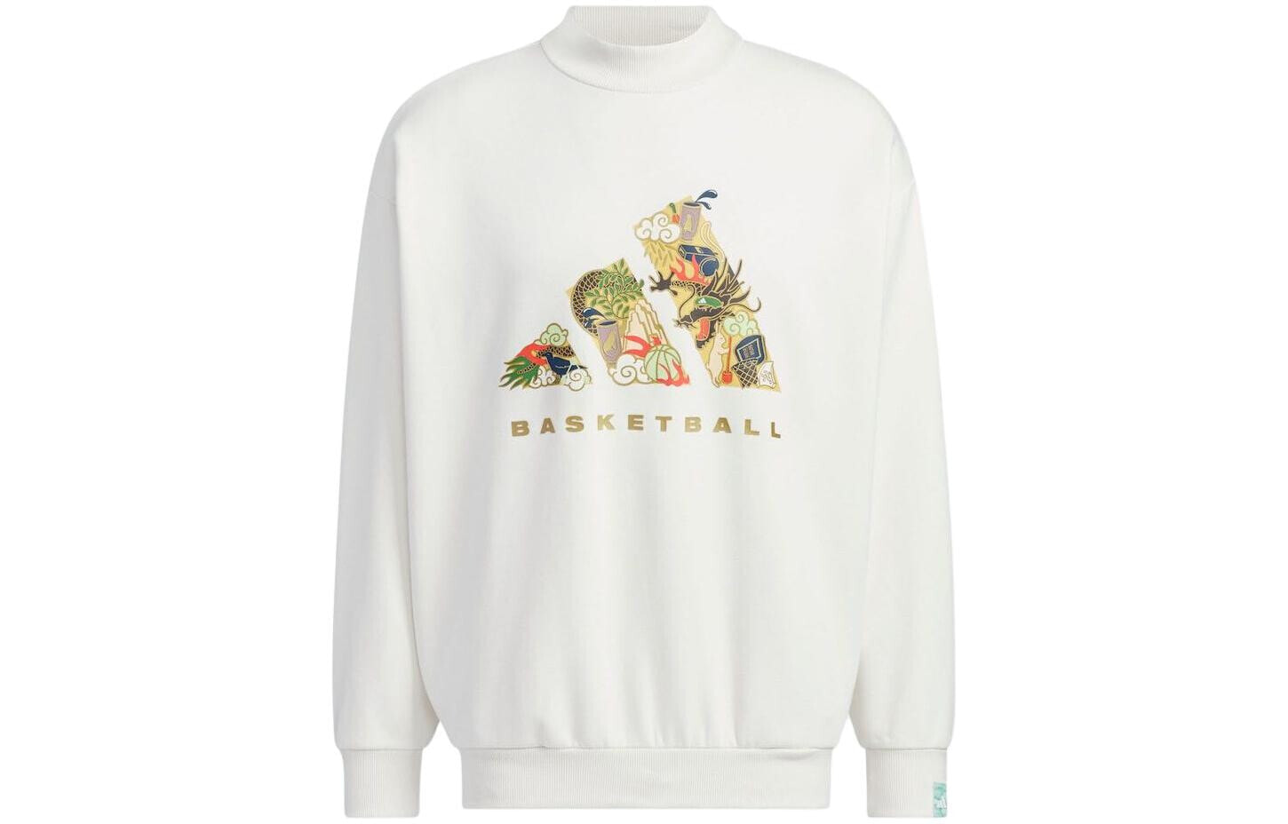 Adidas Originals Year Of The Dragon CNY Series Sweatshirts Unisex White