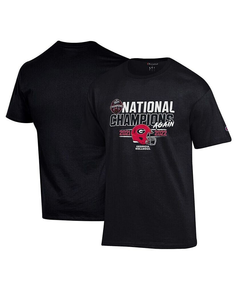 Men's Black Georgia Bulldogs Back-To-Back College Football Playoff National Champions T-shirt