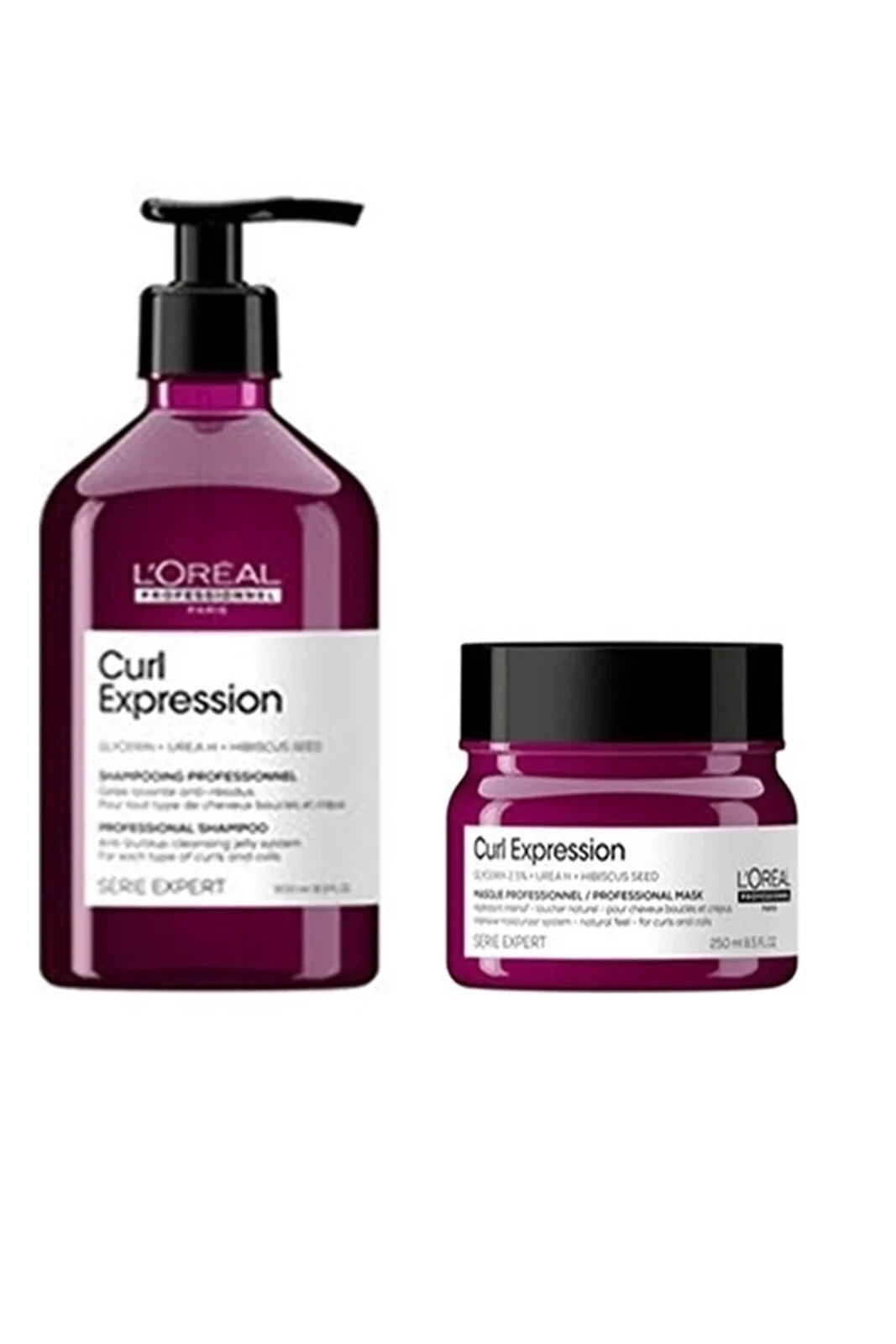 Serie Expert Curl Expression Kıvırcık Saçlar Için Birikme Önleyici Şampuan 500ml Maske 250ml
