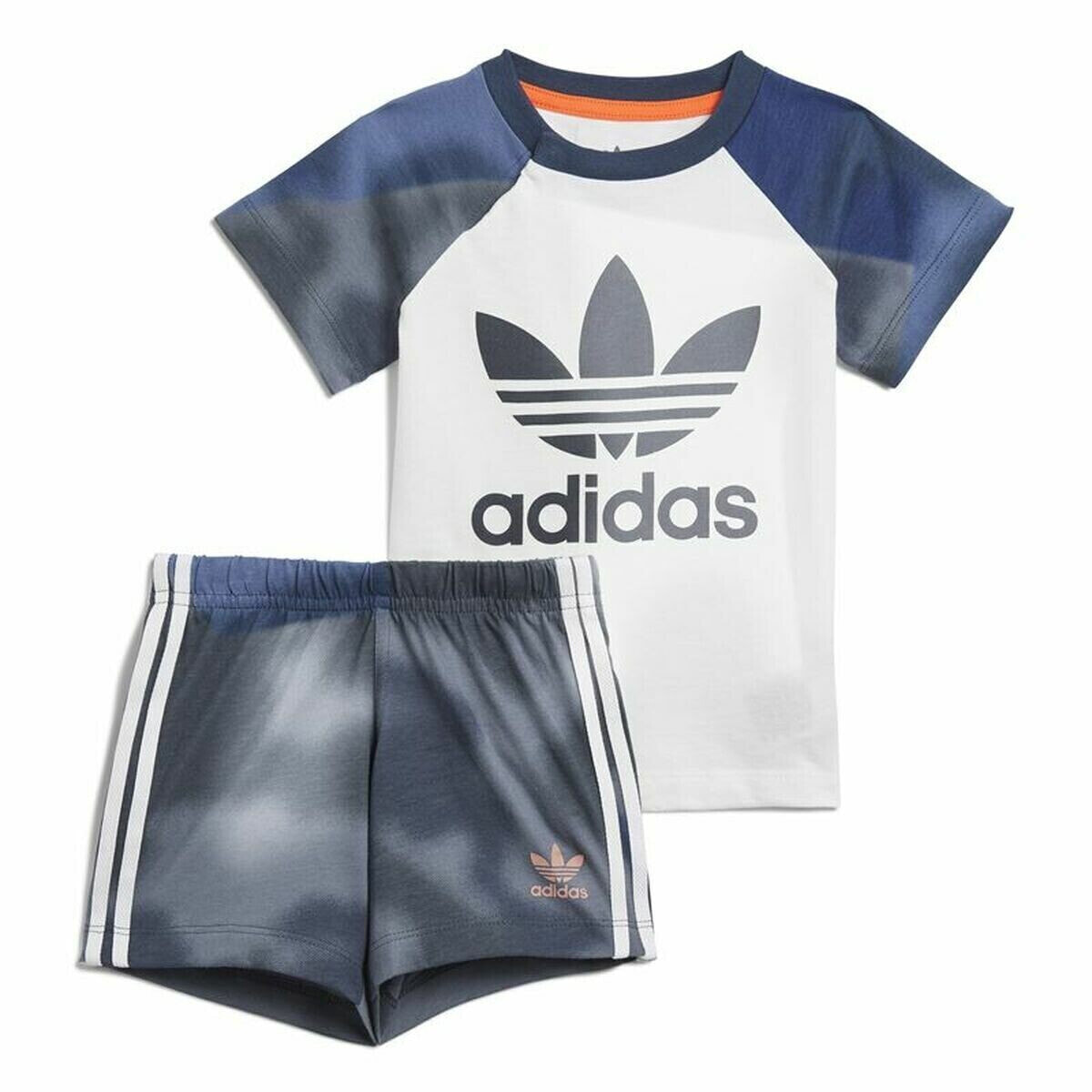 Children's Sports Outfit Adidas Camouflage Print White