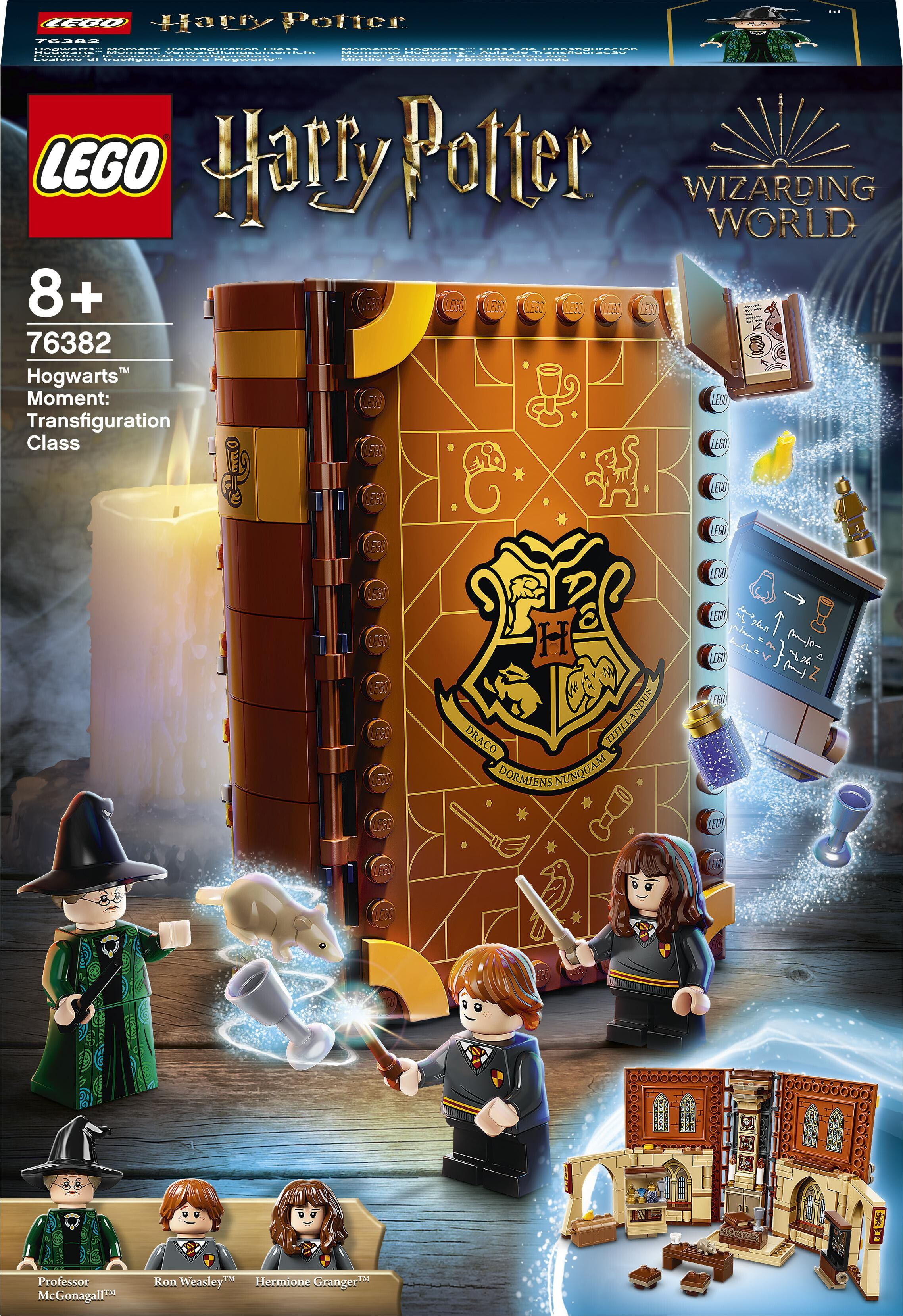 Конструктор LEGO Harry Potter 76382 Учёба в Хогвартсе: Урок трансфигурации  — купить недорого с доставкой, 861312