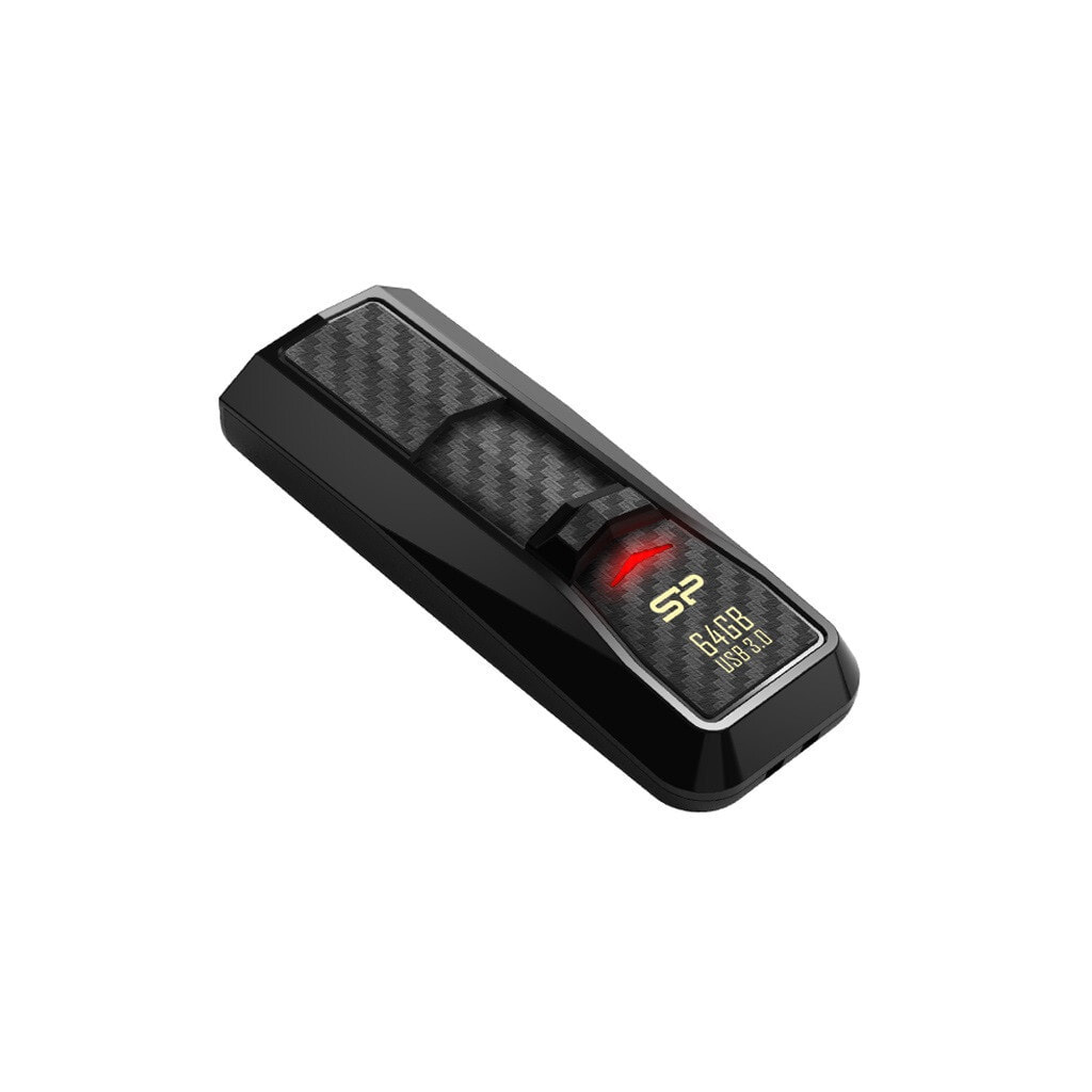 Silicon Power Blaze B50 USB флеш накопитель 128 GB USB тип-A 3.2 Gen 1 (3.1 Gen 1) Черный SP128GBUF3B50V1K