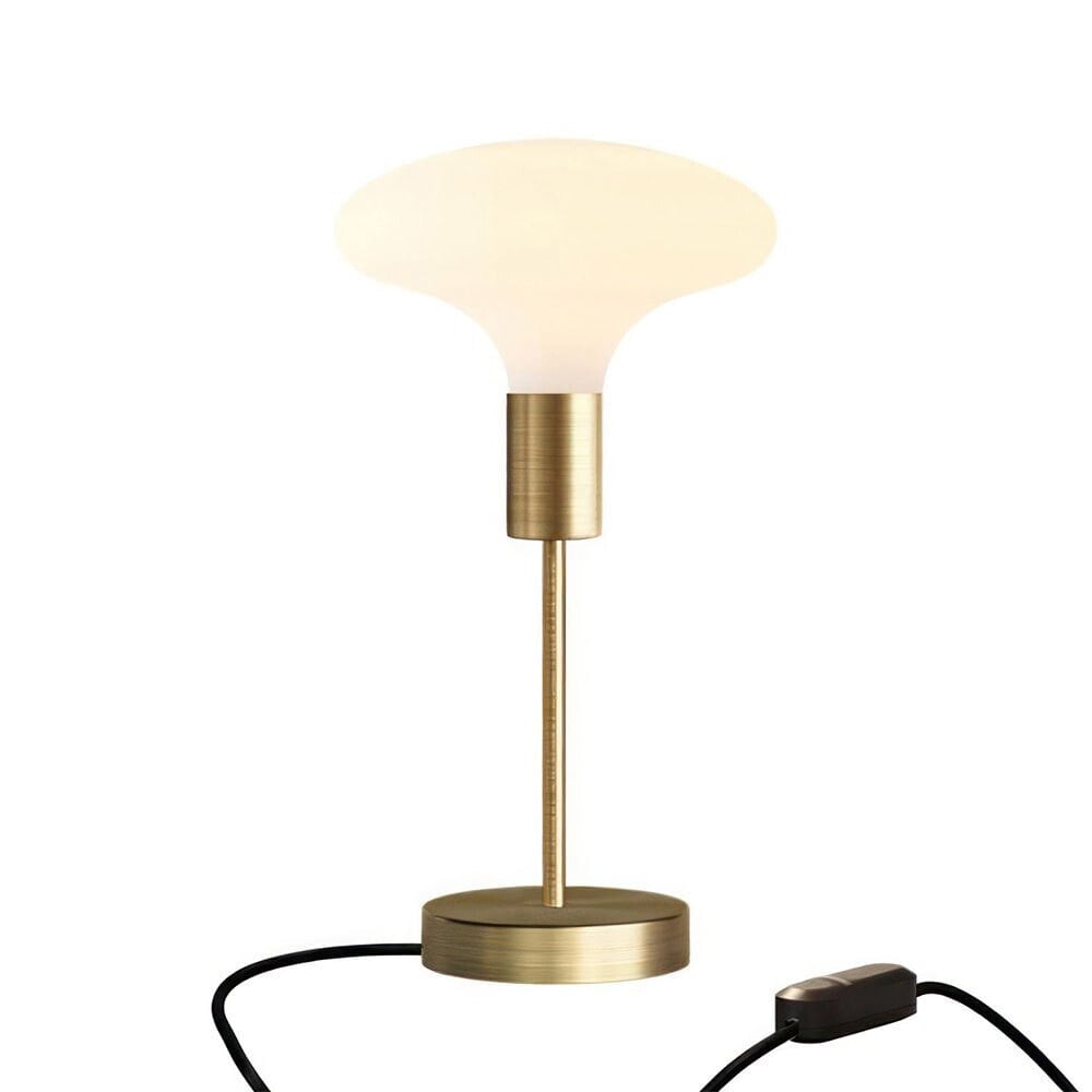 CREATIVE CABLES Alzaluce Idra metal table lamp with 2-pole plug - dimmer