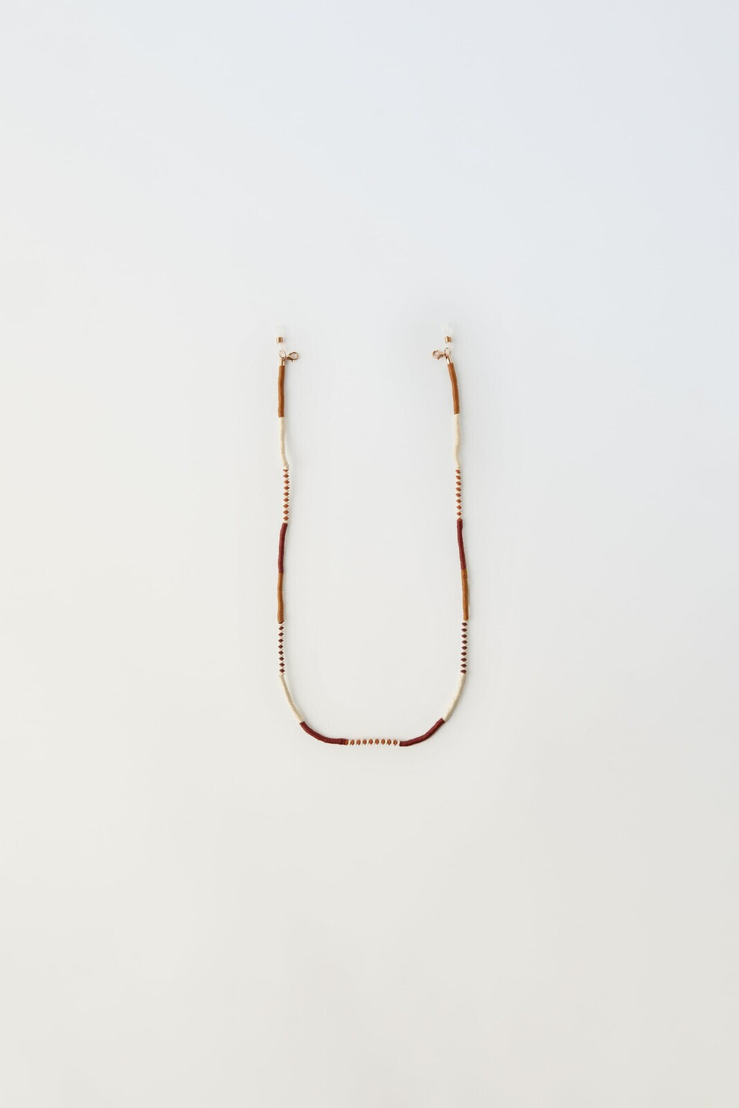 Glasses chain with cord and beads