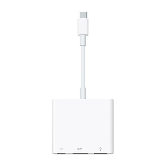 Кабельный разъем/переходник Apple MUF82ZM/A USB-C HDMI/USB Белый