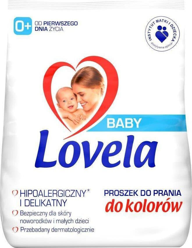 Lovela LOVELA_Baby hypoallergenic washing powder for baby and children's clothes, 1.3 kg
