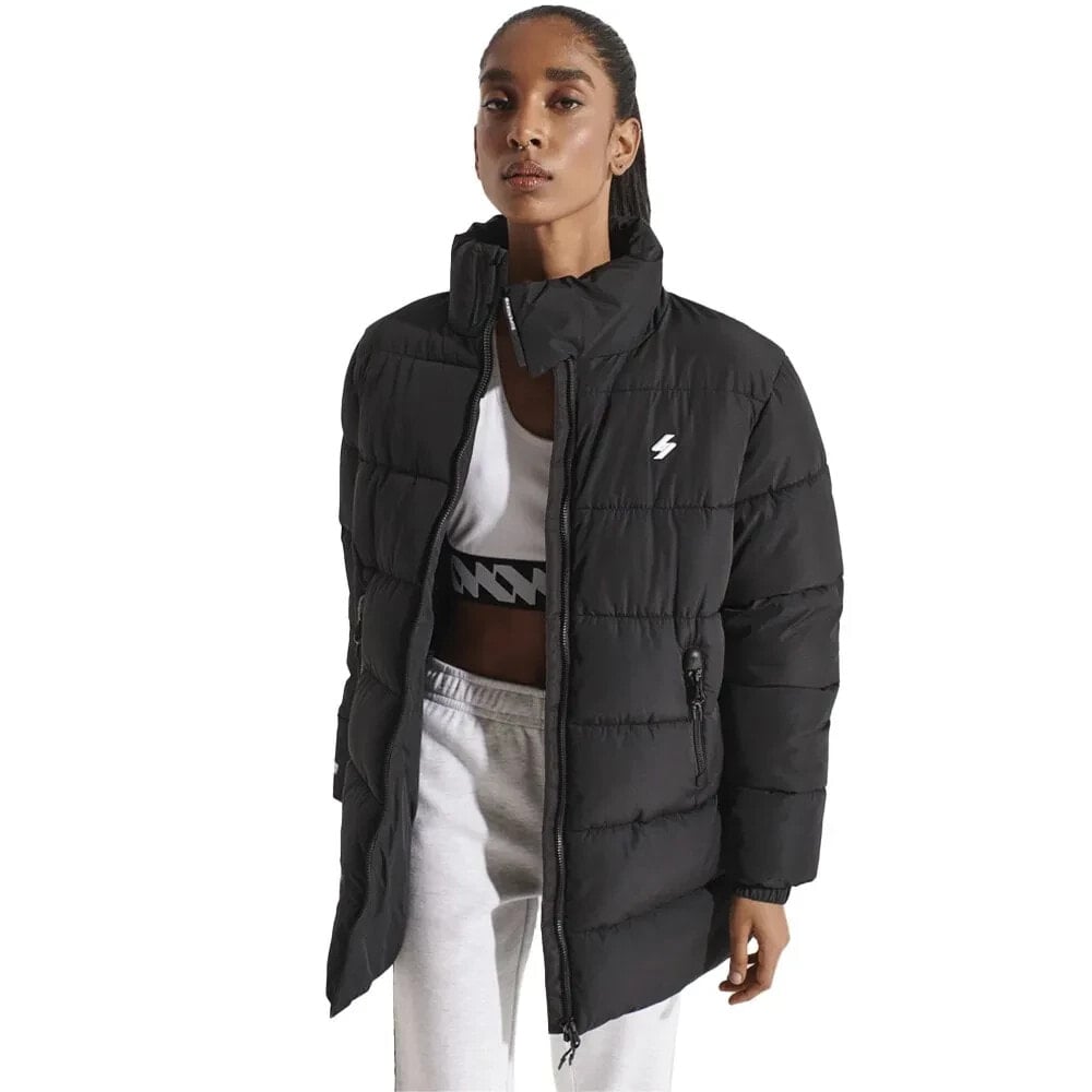 SUPERDRY Longline Sports Jacket