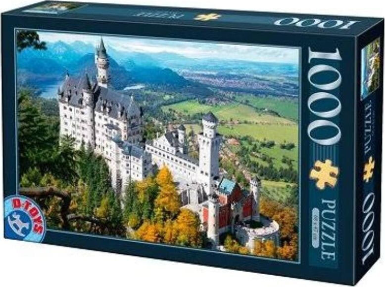 D-Toys Puzzle 1000 Niemcy, Zamek Neuschwanstein