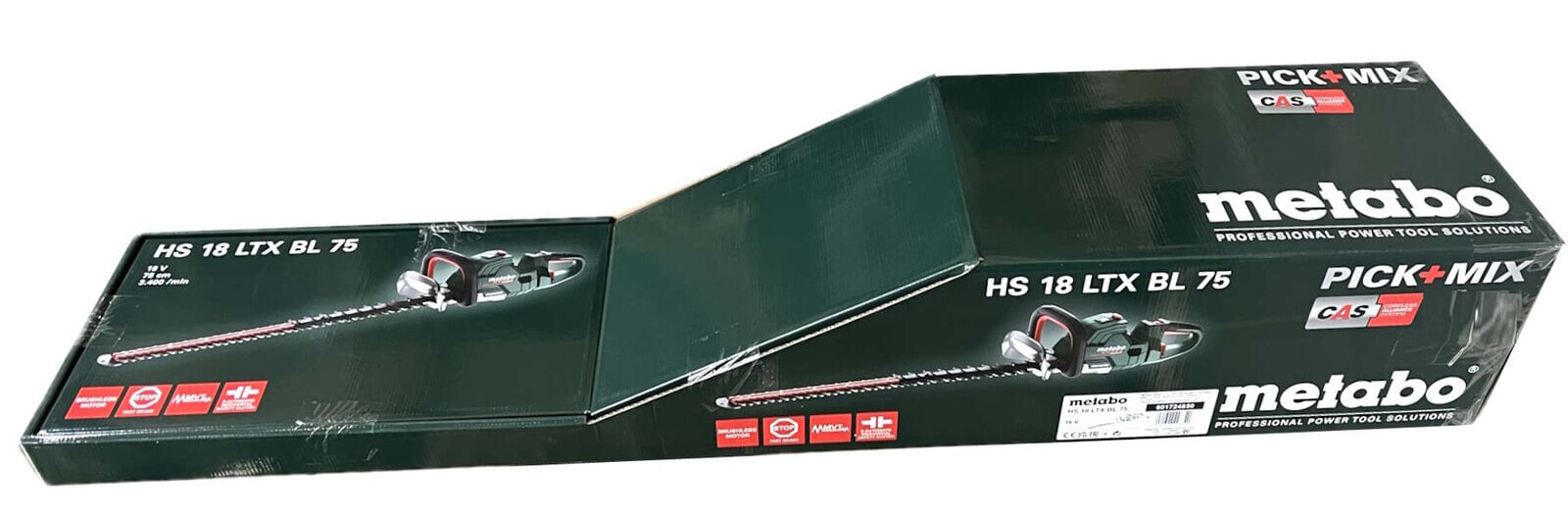 Metabo HS 18 LTX BL 75 18V Akku-Heckenschere Solo 601724850