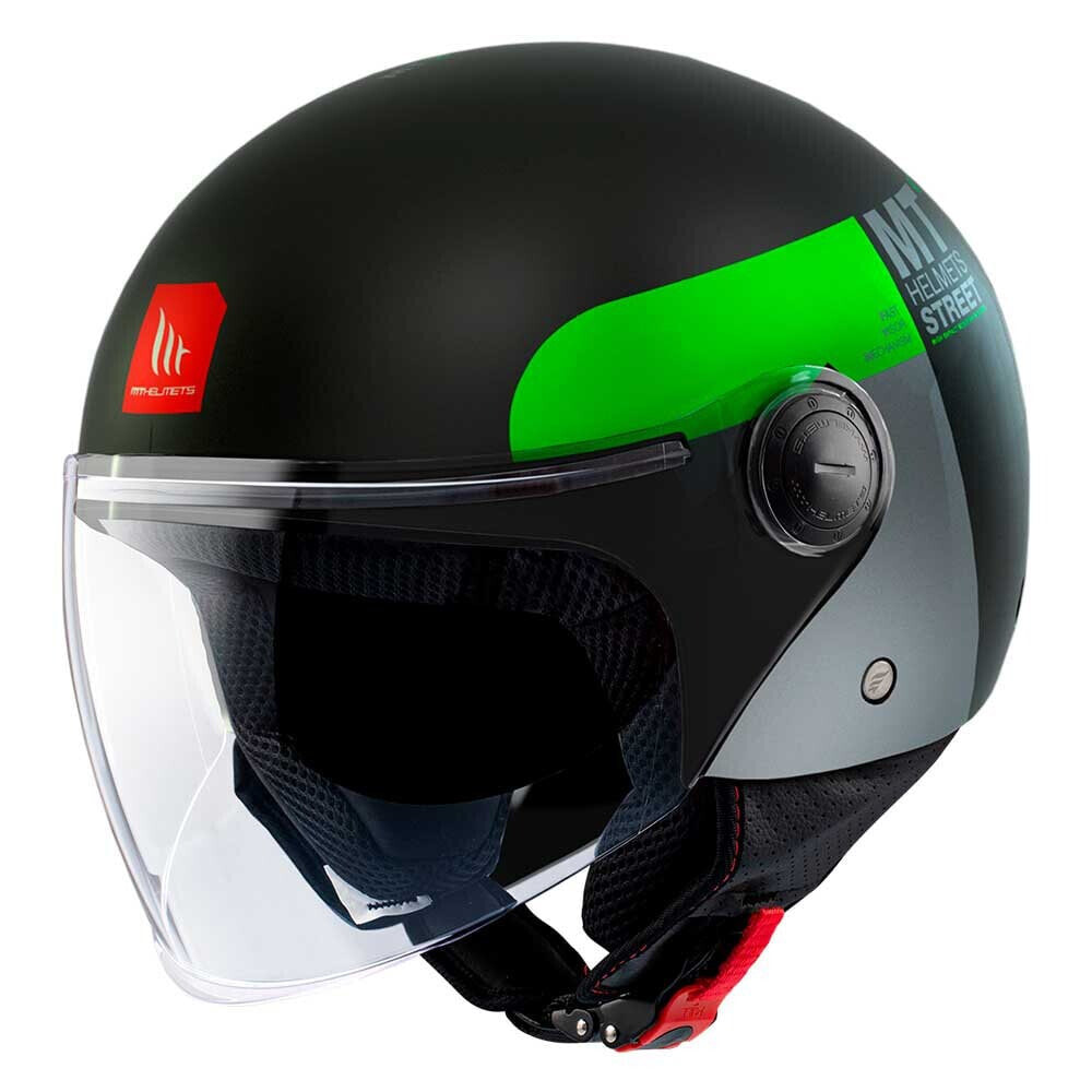 MT Helmets Street S Inboard Open Face Helmet
