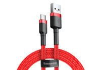 Baseus Cafule - 0.5 m - USB A - USB C - USB 2.0 - 480 Mbit/s - Red