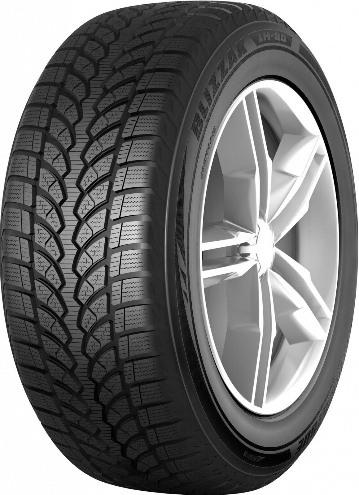 Шины для внедорожника зимние Bridgestone Blizzak LM-80 AO 3PMSF M+S 215/65 R16 98H