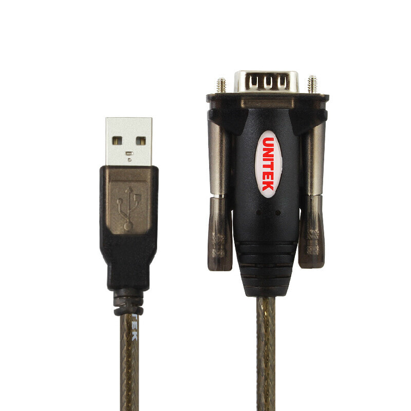 UNITEK Y-105A кабельный разъем/переходник USB v. 1.1. DB9F/DB25M Черный