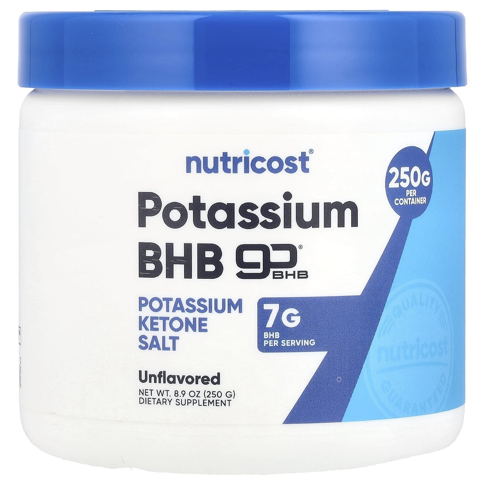 Potassium BHB, Unflavored, 8.9 oz (250 g)