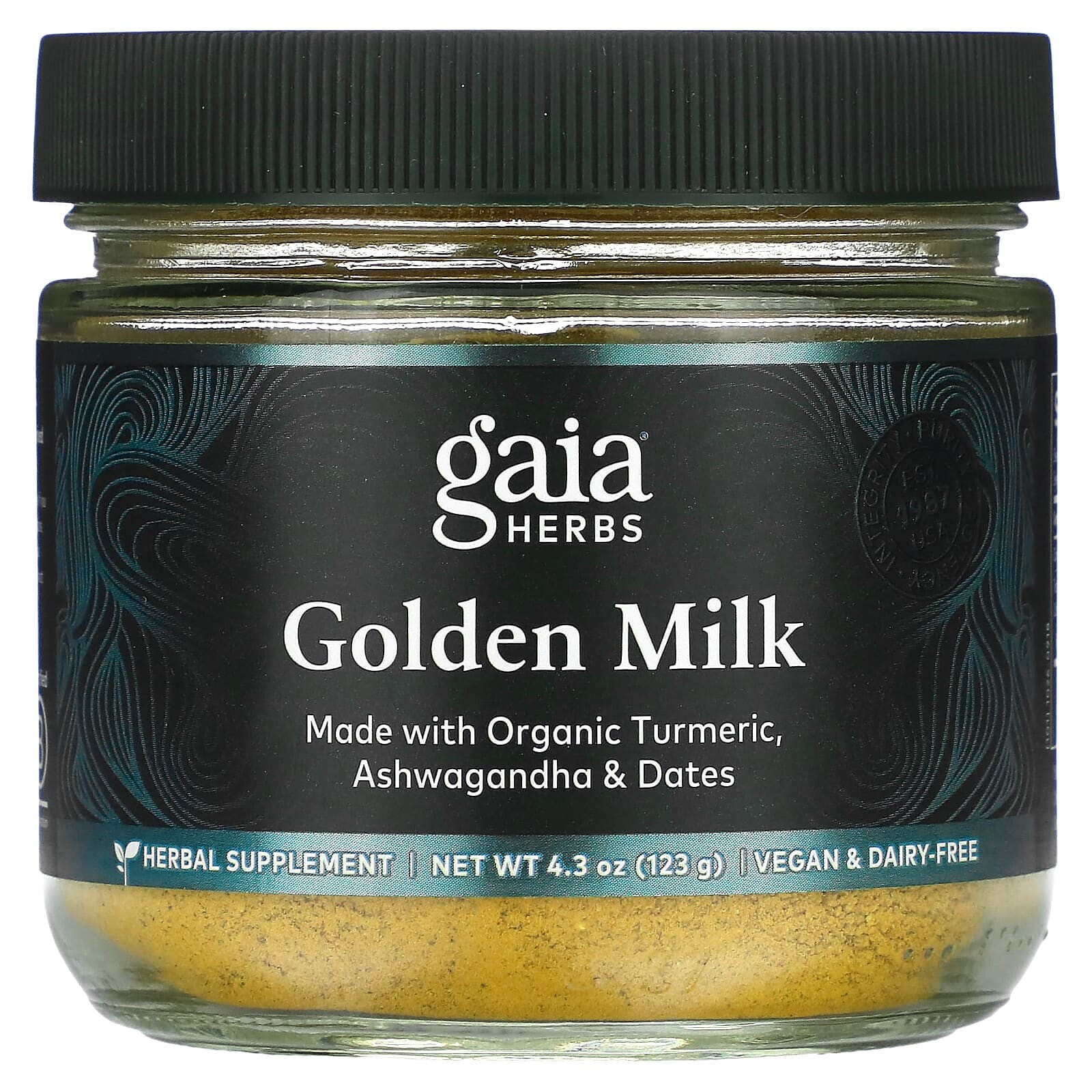 Gaia Herbs, Golden Milk, 4.3 oz (123 g)