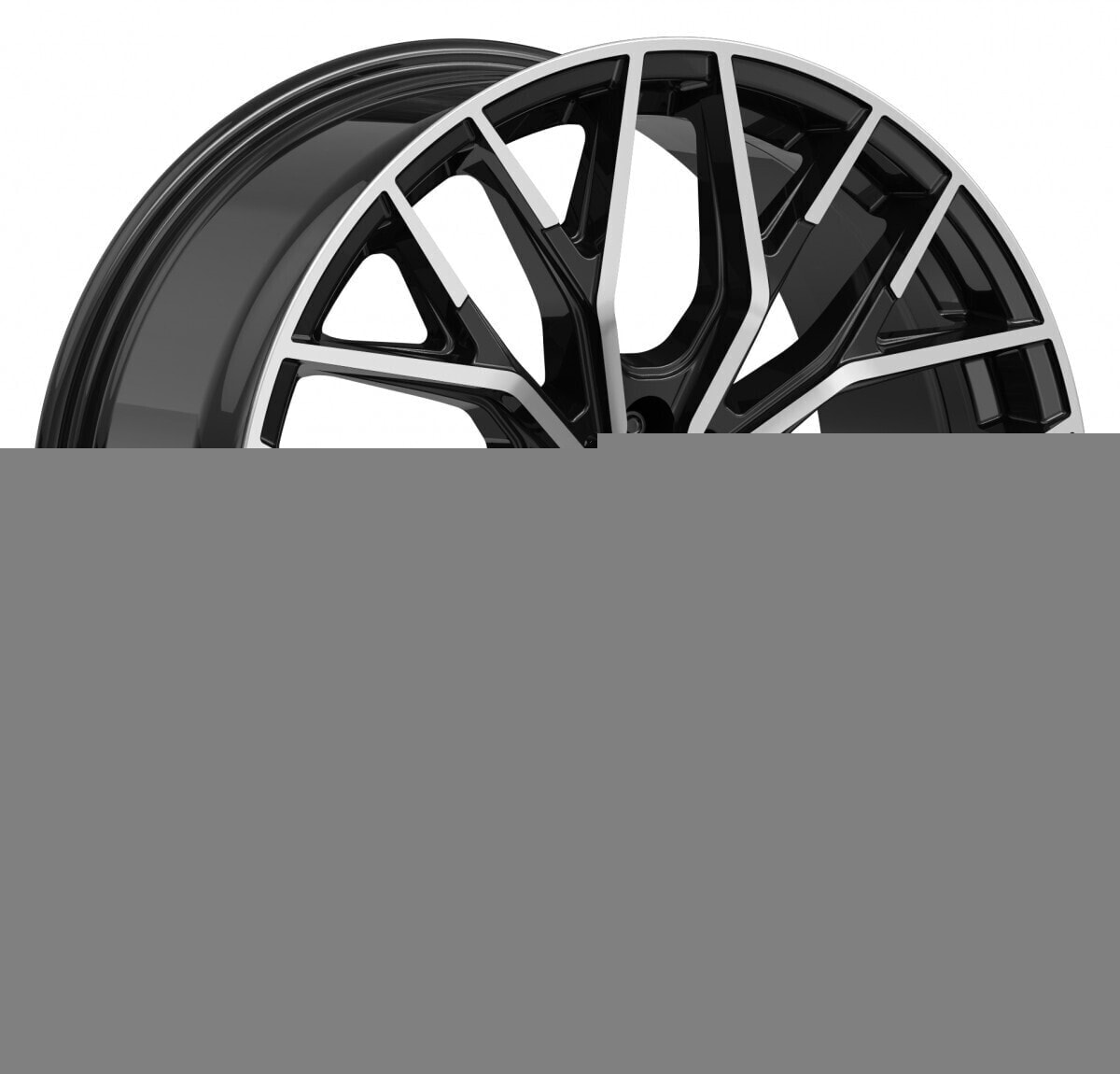 Колесный диск литой 2DRV WH37 schwarz hochglanzpoliert 8.5x19 ET40 - LK5/112 ML66.6