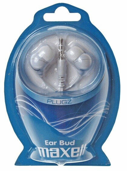 Maxell Plugz Ear Buds White Intraaural headphone