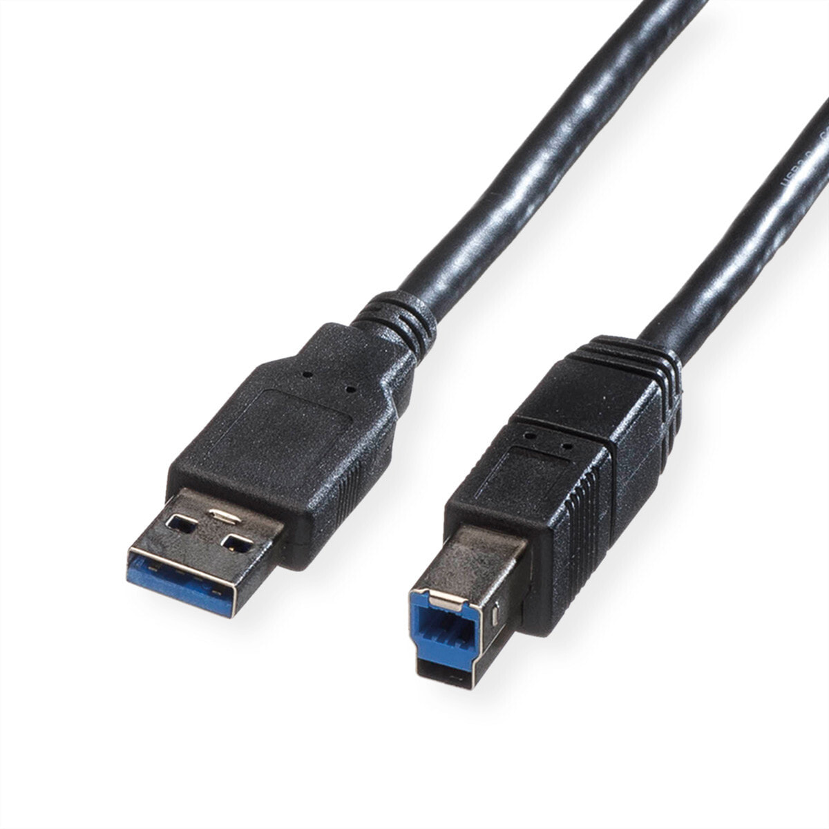 ROLINE 11.02.8870 USB кабель 1,8 m 3.2 Gen 1 (3.1 Gen 1) USB A USB B Черный