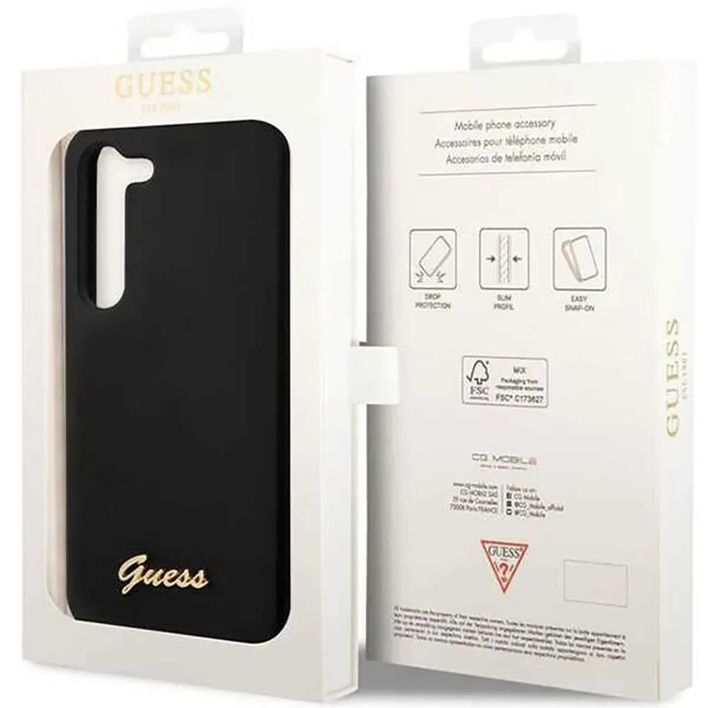 GUESS GUHCS23SSLSMK S23 S911 Silicone phone case