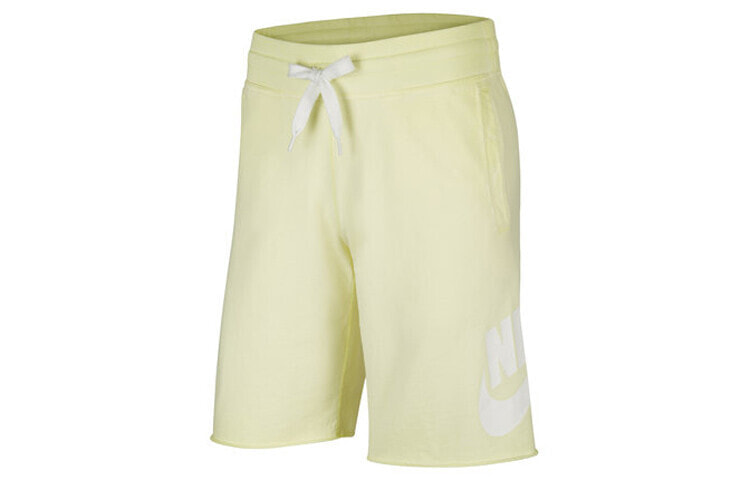 Nike 系带做旧休闲短裤 男款 明亮绿色 / Брюки Nike CT5710-335 Trendy_Clothing Casual_Shorts