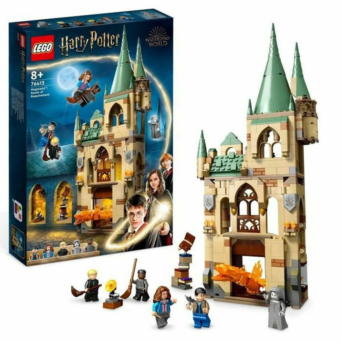 Playset Lego 76413 Hogwarts: Room of Requirement 587 Pieces
