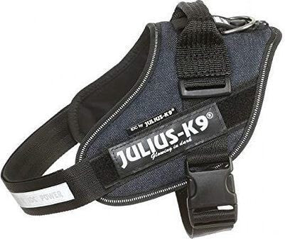 Trixie Julius-K9® harness, Baby 2 / XS – S: 33–45 cm / 18 mm, jeans