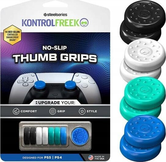 SteelSeries SteelSeries KontrolFreek No-Slip Thumbgrip 8-pack, PS5 & PS4