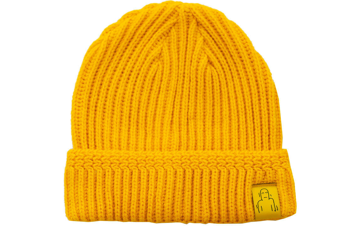 Corade 迫害妄想症 针织帽冷帽绒线帽 黄色 / Шапка Corade Fleece Hat 46203206