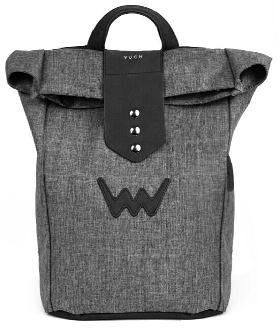 Женский повседневный тканевый рюкзак серый Vuch