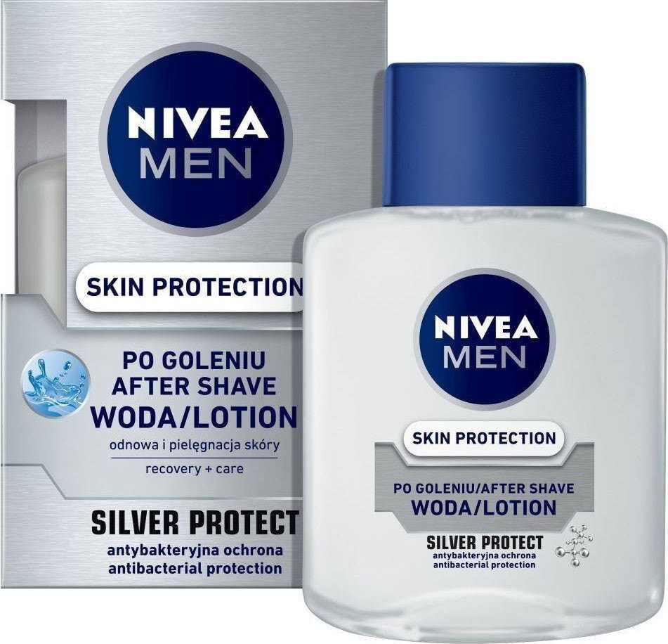 Nivea Men  Silver Protect  Лосьон после бритья 100 мл